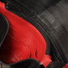 Leren Damesportemonnee Soft | Zwart-rood
