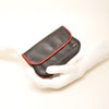 Leren Damesportemonnee Soft | Zwart-rood