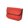Leren Damesportemonnee Soft | Rood-Zwart
