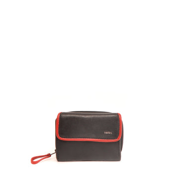 leren-damesportemonnee-soft-zwart-rood-1