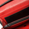 Leren Damesportemonnee Soft | Rood-Zwart