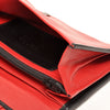 Leren Damesportemonnee Soft | Rood-Zwart