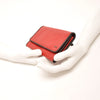 Leren Damesportemonnee Soft | Rood-Zwart
