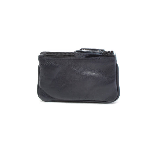Leren Sleuteletui Soft | Donkerblauw