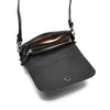 Leren Crossbody Dames Soft | Zwart