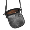 Leren Crossbody Dames Soft | Zwart