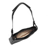 Leren Schoudertas Dames Soft | Zwart