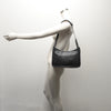 Leren Schoudertas Dames Soft | Zwart