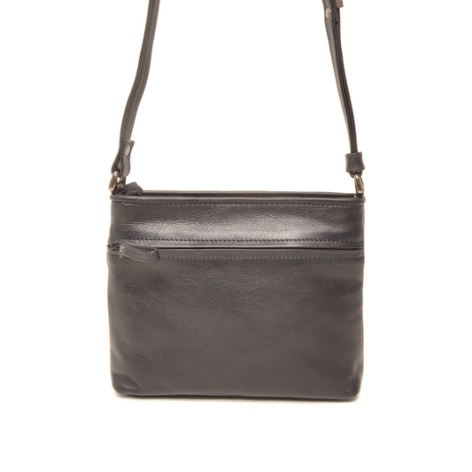 Leren Crossbody Dames Soft | Donkerblauw