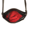 Leren Crossbody Dames Soft | Zwart