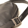 Leren Crossbody Dames Soft | Zwart-Taupe