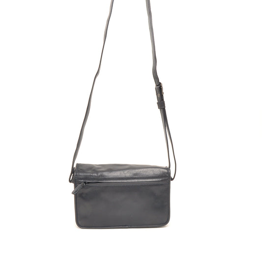 Leren Crossbody Dames Soft | Donkerblauw