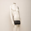 Leren Crossbody Dames Soft | Zwart-Taupe