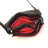 Leren Crossbody Dames Soft | Zwart