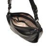 Leren Schoudertas Dames Soft | Zwart