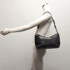 Leren Schoudertas Dames Soft | Zwart