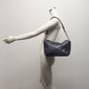Leren Schoudertas Dames Soft | Donkerblauw