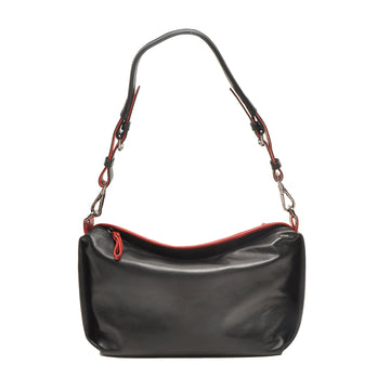 leren-schoudertas-dames-soft-zwart-rood-1