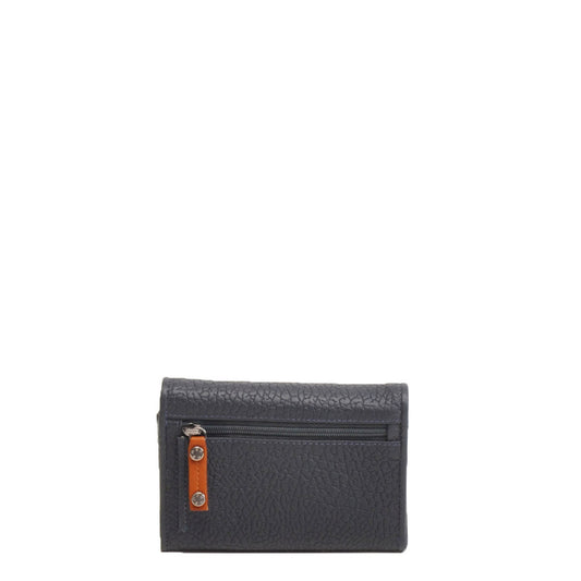 Leren Damesportemonnee Chamonix | Donkerblauw