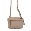 Leren Crossbody Dames Chamonix | Taupe