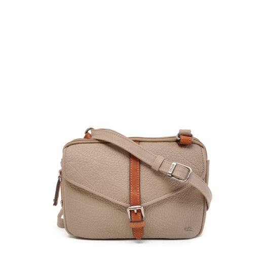 Leren Crossbody Dames Chamonix | Taupe