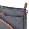 Leren Schoudertas Dames Chamonix | Donkerblauw