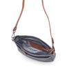 Leren Schoudertas Dames Chamonix | Donkerblauw