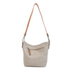 Leren Schoudertas Dames Chamonix | Taupe