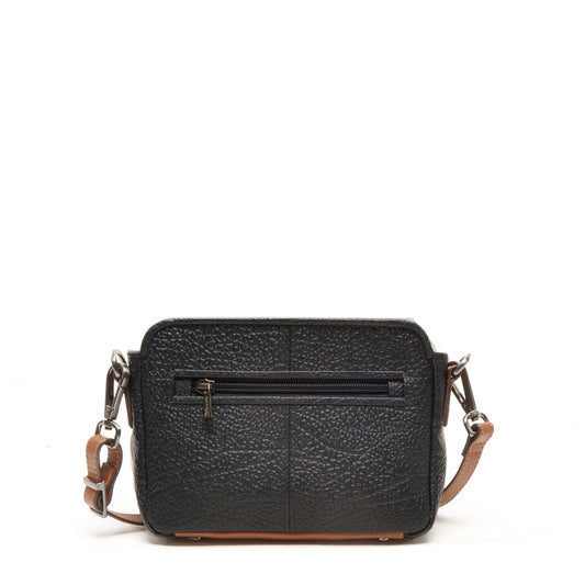 Leren Mini- Crossbody Dames Chamonix | Zwart