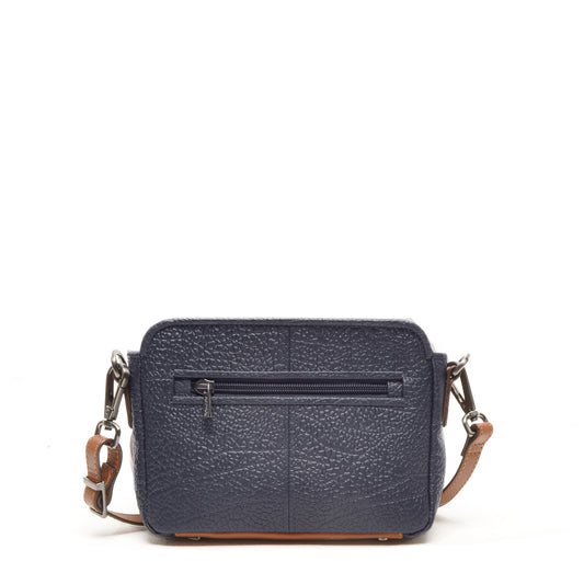 Leren Mini- Crossbody Dames Chamonix | Donkerblauw