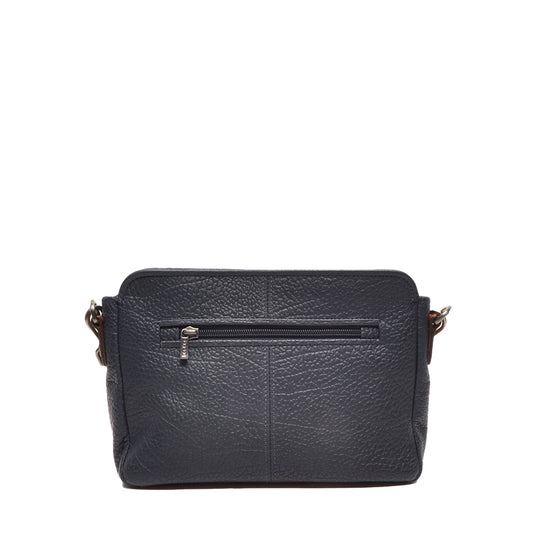 Leren Crossbody Dames Chamonix | Donkerblauw