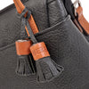 Leren Handtas Dames Chamonix | Zwart