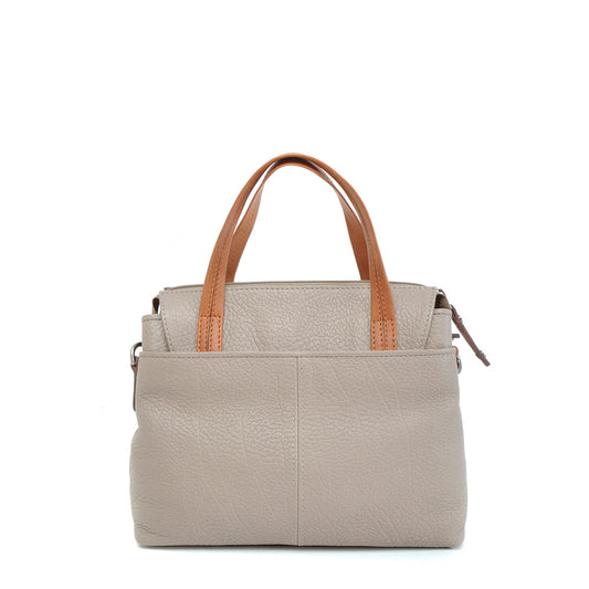 Leren Handtas Dames Chamonix | Taupe