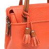 Leren Handtas Dames Chamonix | Oranje