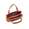 Leren Handtas Dames Chamonix | Oranje