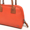 Leren Mini Crossbody Dames Chamonix | Oranje