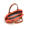 Leren Mini Crossbody Dames Chamonix | Oranje