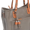 Leren Shopper Dames Chamonix | Grijs-Bruin