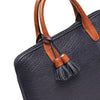 Leren Laptoptas 15.6 Inch Dames Chamonix | Donkerblauw