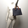 Leren Laptoptas 15.6 Inch Dames Chamonix | Donkerblauw