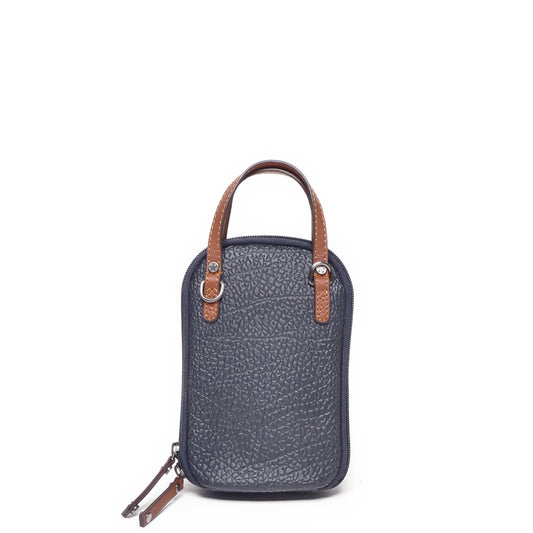 Leren Telefoontasje Dames Chamonix | Donkerblauw