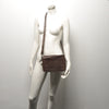 Leren Crossbody Dames Lucca | Donkerbruin