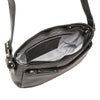 Leren Crossbody Dames Lucca | Zwart