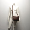Leren Crossbody Dames Lucca | Donkerbruin