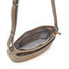 Leren Crossbody Dames Lucca | Taupe