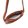 Leren Crossbody Dames Lucca | Cognac