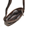 Leren Crossbody Dames Lucca | Donkerbruin