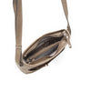 Leren Crossbody Dames Lucca | Taupe