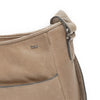 Leren Crossbody Dames Lucca | Taupe