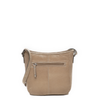 Leren Crossbody Dames Lucca | Taupe